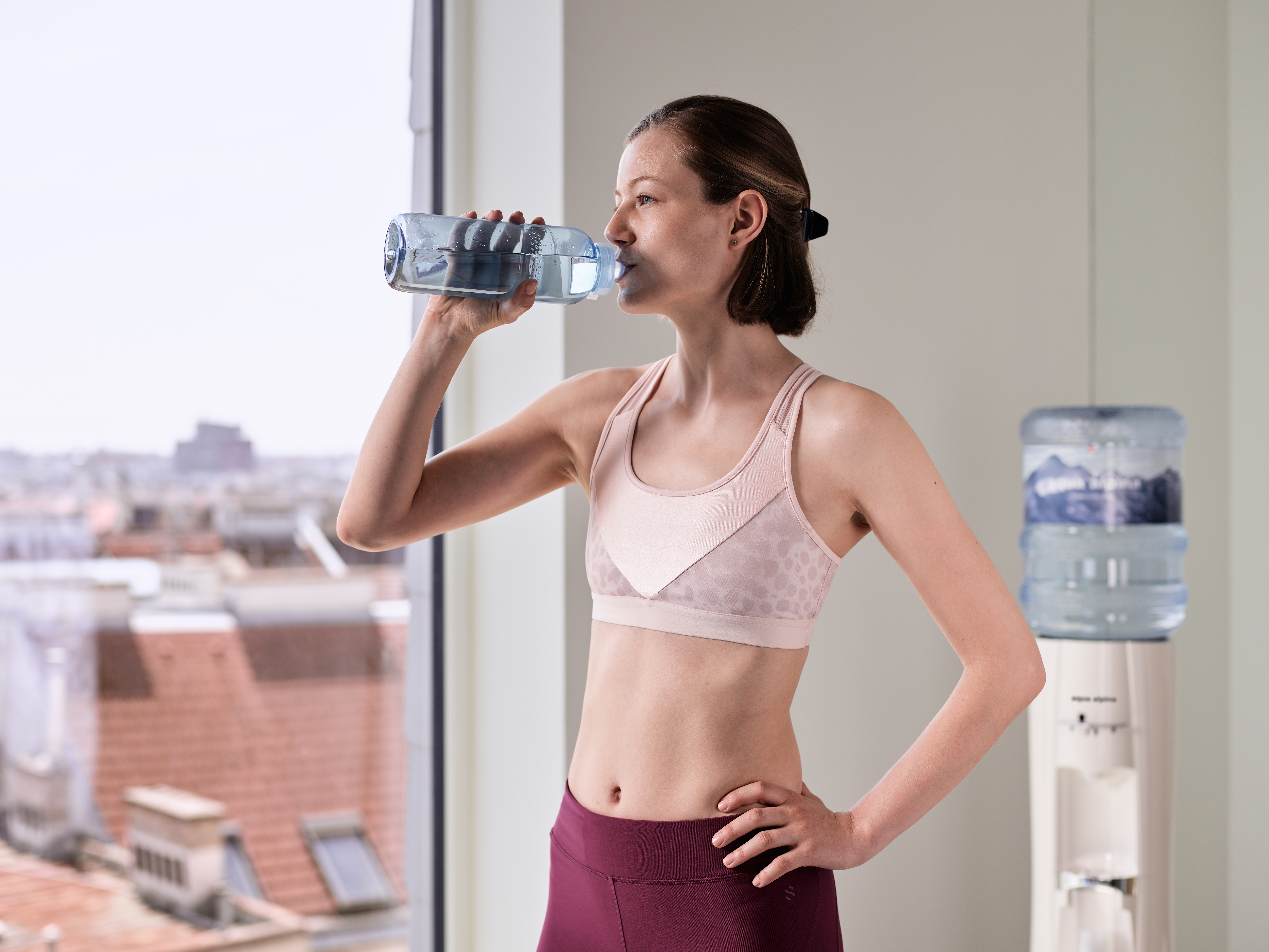 Wasserspender mit Kavo-Trinkflasche